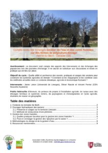 thumbnail of CR_Gestion de l’eau et des zones humides sur la ferme_compressed